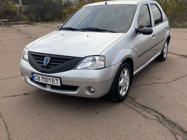 Серый Дачия Логан, объемом двигателя 1.4 л и пробегом 317 тыс. км за 3600 $, фото 1 на Automoto.ua