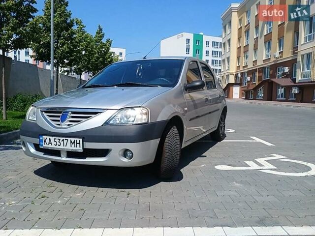 Серый Дачия Логан, объемом двигателя 1.4 л и пробегом 164 тыс. км за 4200 $, фото 1 на Automoto.ua