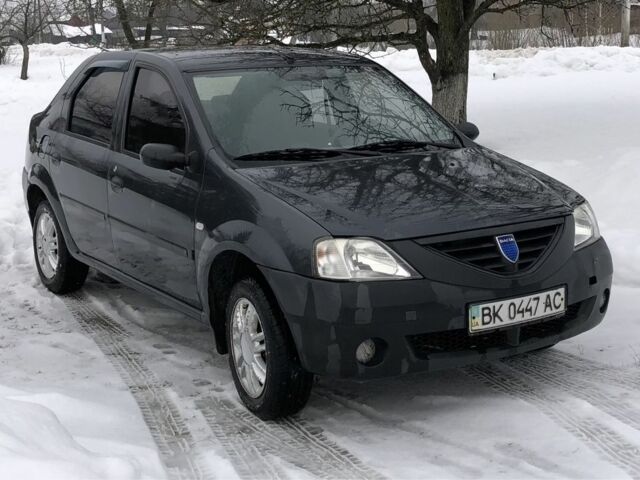 Сірий Дачія Logan, об'ємом двигуна 1.4 л та пробігом 196 тис. км за 2794 $, фото 1 на Automoto.ua