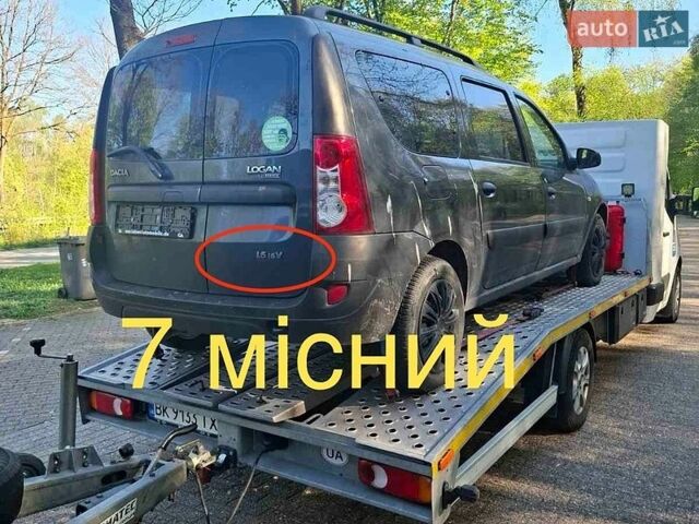 Серый Дачия Логан, объемом двигателя 1.6 л и пробегом 190 тыс. км за 4299 $, фото 1 на Automoto.ua