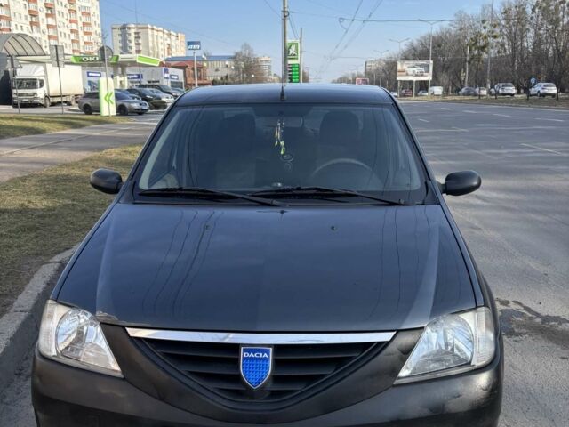 Серый Дачия Логан, объемом двигателя 1.4 л и пробегом 152 тыс. км за 4000 $, фото 1 на Automoto.ua