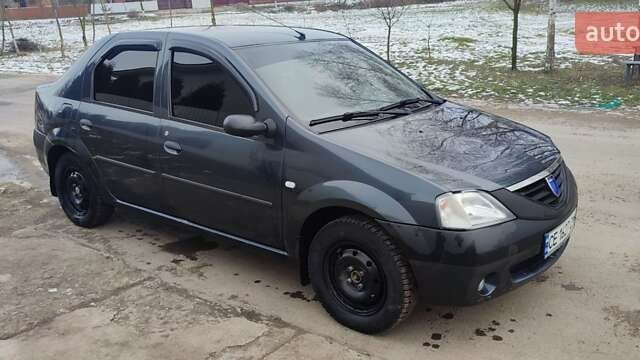 Сірий Дачія Logan, об'ємом двигуна 1.39 л та пробігом 127 тис. км за 4300 $, фото 1 на Automoto.ua