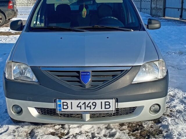 Серый Дачия Логан, объемом двигателя 1.6 л и пробегом 190 тыс. км за 4700 $, фото 1 на Automoto.ua