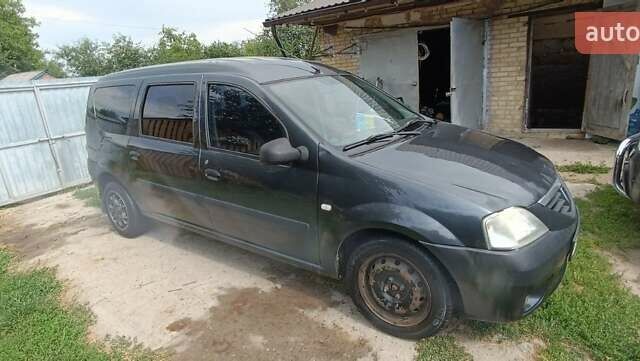 Серый Дачия Логан, объемом двигателя 1.6 л и пробегом 314 тыс. км за 3700 $, фото 1 на Automoto.ua