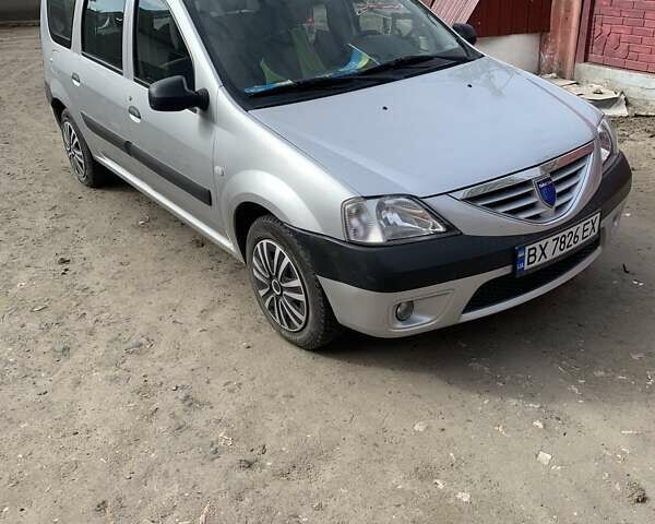 Серый Дачия Логан, объемом двигателя 1.6 л и пробегом 207 тыс. км за 5300 $, фото 1 на Automoto.ua