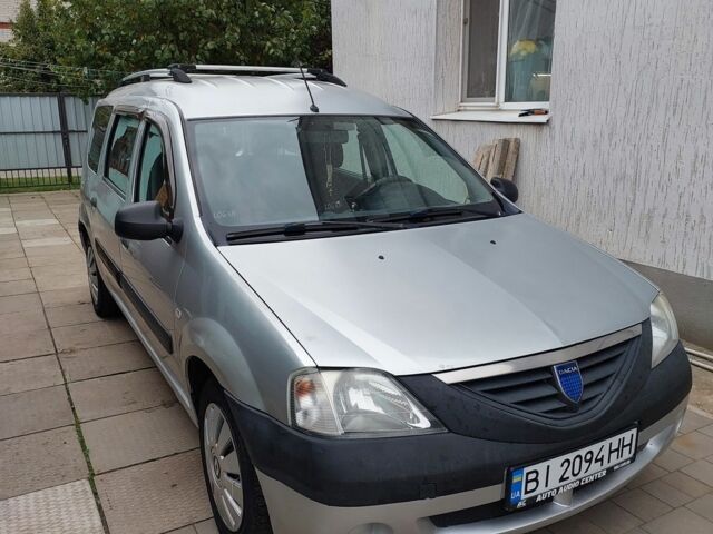 Сірий Дачія Logan, об'ємом двигуна 1.6 л та пробігом 201 тис. км за 3300 $, фото 1 на Automoto.ua