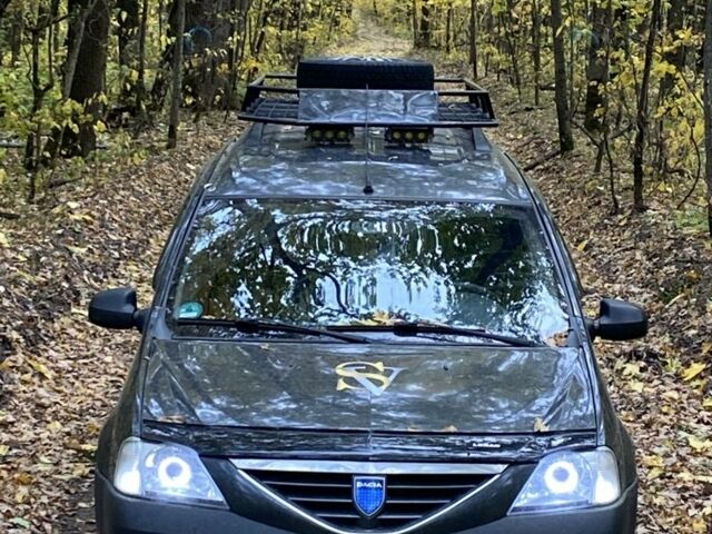 Серый Дачия Логан, объемом двигателя 1.6 л и пробегом 212 тыс. км за 4500 $, фото 1 на Automoto.ua