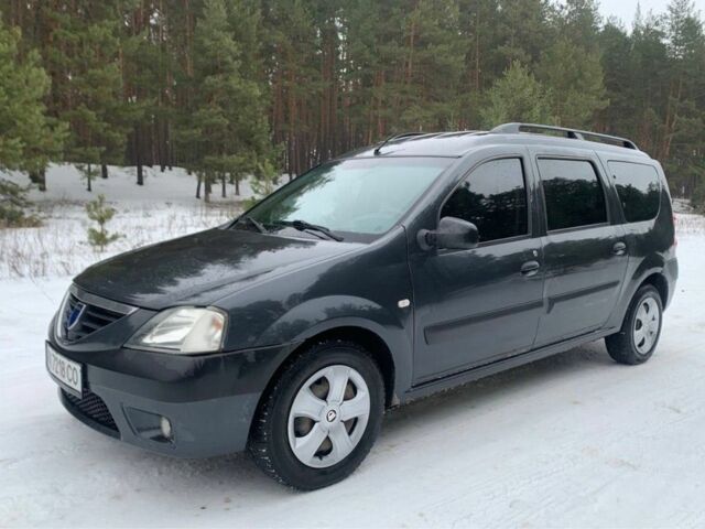Серый Дачия Логан, объемом двигателя 1.6 л и пробегом 216 тыс. км за 3950 $, фото 1 на Automoto.ua