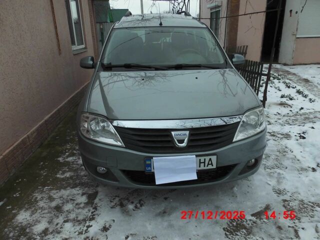Серый Дачия Логан, объемом двигателя 1.6 л и пробегом 168 тыс. км за 6000 $, фото 1 на Automoto.ua