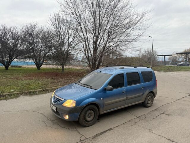 Синий Дачия Логан, объемом двигателя 1.6 л и пробегом 200 тыс. км за 2300 $, фото 1 на Automoto.ua