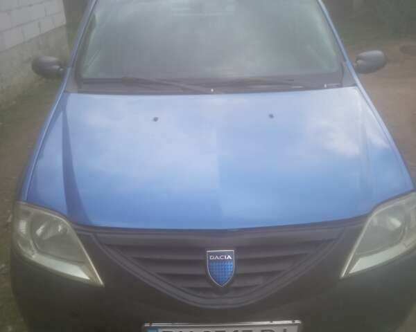 Синий Дачия Логан, объемом двигателя 1.6 л и пробегом 380 тыс. км за 2500 $, фото 1 на Automoto.ua