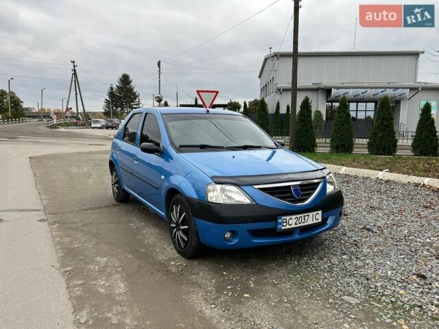 Синий Дачия Логан, объемом двигателя 1.4 л и пробегом 162 тыс. км за 3450 $, фото 1 на Automoto.ua