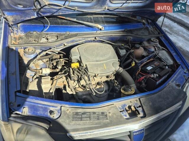 Синий Дачия Логан, объемом двигателя 1.6 л и пробегом 234 тыс. км за 2781 $, фото 1 на Automoto.ua