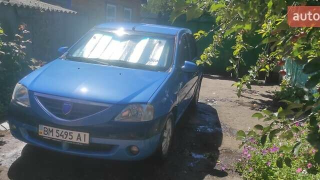 Синий Дачия Логан, объемом двигателя 1.6 л и пробегом 198 тыс. км за 5300 $, фото 1 на Automoto.ua