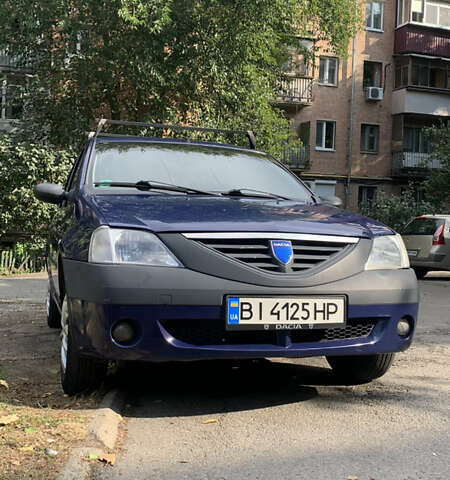 Синий Дачия Логан, объемом двигателя 1.39 л и пробегом 262 тыс. км за 3400 $, фото 1 на Automoto.ua