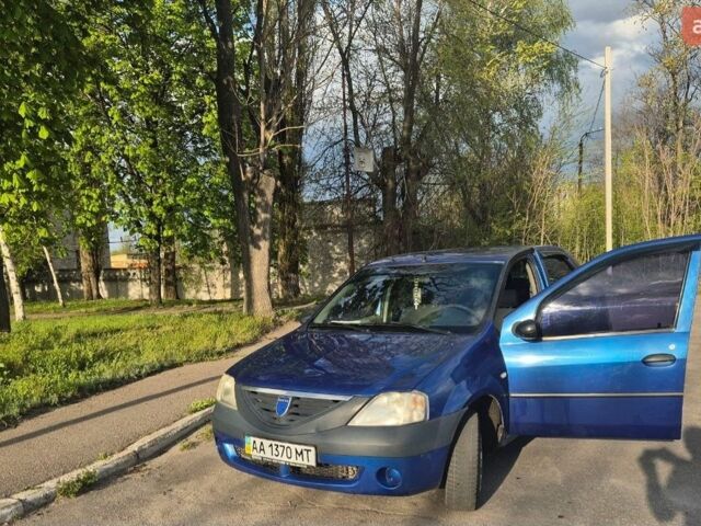 Синий Дачия Логан, объемом двигателя 1.6 л и пробегом 250 тыс. км за 3000 $, фото 1 на Automoto.ua