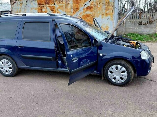 Синий Дачия Логан, объемом двигателя 1.4 л и пробегом 259 тыс. км за 4600 $, фото 1 на Automoto.ua