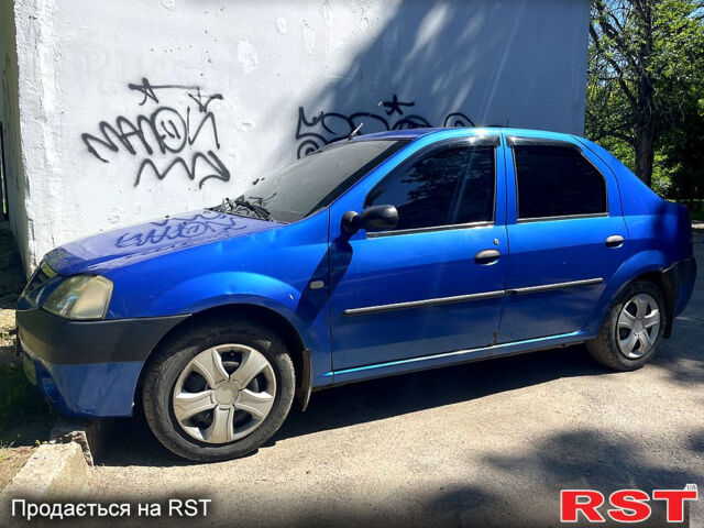 Синий Дачия Логан, объемом двигателя 1.4 л и пробегом 176 тыс. км за 3100 $, фото 1 на Automoto.ua