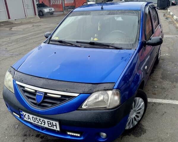 Синий Дачия Логан, объемом двигателя 1.39 л и пробегом 283 тыс. км за 2755 $, фото 1 на Automoto.ua