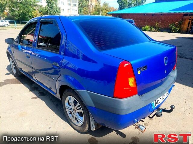 Синий Дачия Логан, объемом двигателя 1.6 л и пробегом 216 тыс. км за 3100 $, фото 1 на Automoto.ua