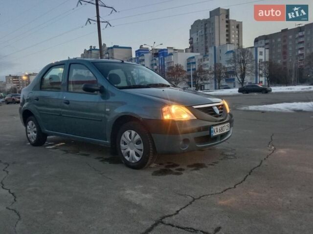 Синий Дачия Логан, объемом двигателя 1.4 л и пробегом 276 тыс. км за 2950 $, фото 1 на Automoto.ua