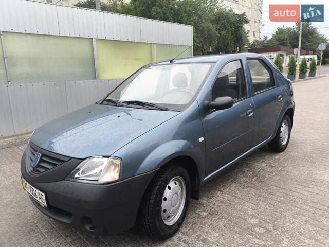 Синий Дачия Логан, объемом двигателя 1.4 л и пробегом 64 тыс. км за 4200 $, фото 1 на Automoto.ua