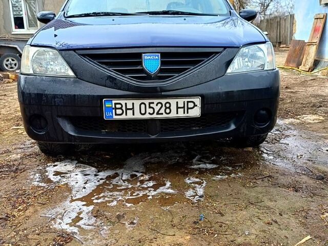 Синий Дачия Логан, объемом двигателя 1.4 л и пробегом 582 тыс. км за 2000 $, фото 1 на Automoto.ua