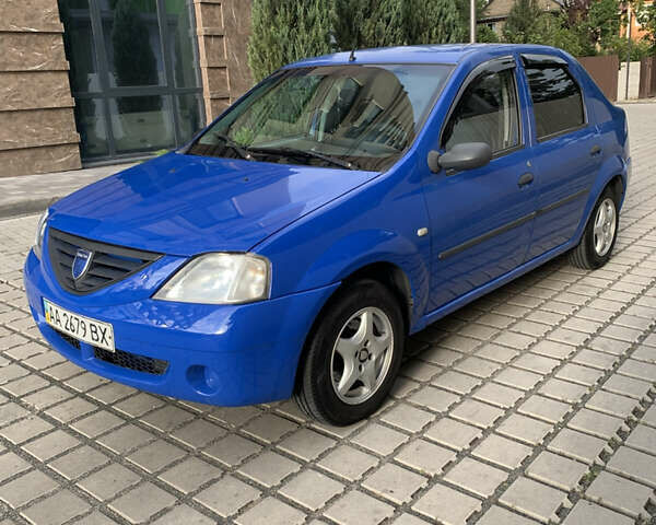 Синий Дачия Логан, объемом двигателя 1.4 л и пробегом 271 тыс. км за 3100 $, фото 1 на Automoto.ua