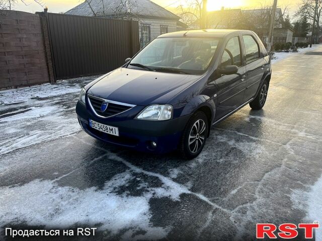 Синій Дачія Logan, об'ємом двигуна 1.4 л та пробігом 1320 тис. км за 3950 $, фото 1 на Automoto.ua