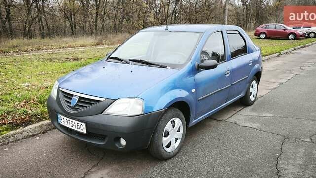 Синий Дачия Логан, объемом двигателя 1.4 л и пробегом 275 тыс. км за 2600 $, фото 1 на Automoto.ua