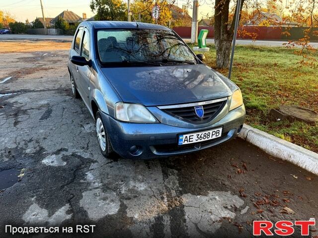 Синий Дачия Логан, объемом двигателя 1.4 л и пробегом 220 тыс. км за 3500 $, фото 1 на Automoto.ua