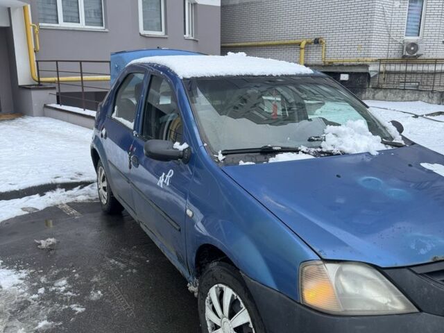 Синий Дачия Логан, объемом двигателя 1.4 л и пробегом 330 тыс. км за 1500 $, фото 1 на Automoto.ua