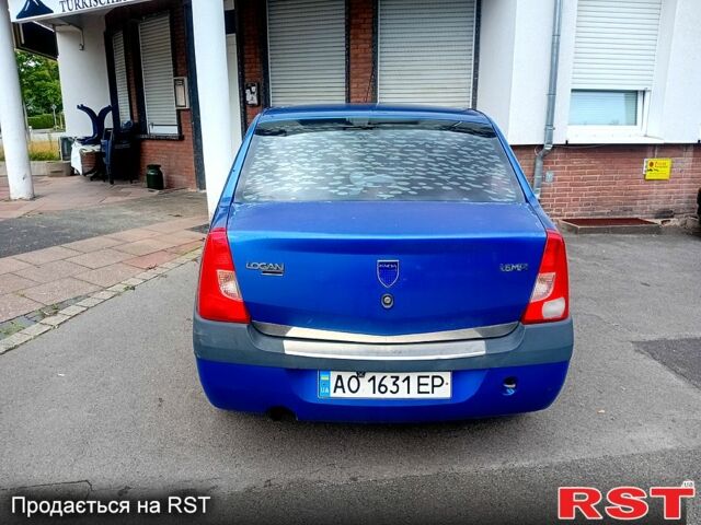 Синий Дачия Логан, объемом двигателя 1.6 л и пробегом 369 тыс. км за 2400 $, фото 1 на Automoto.ua