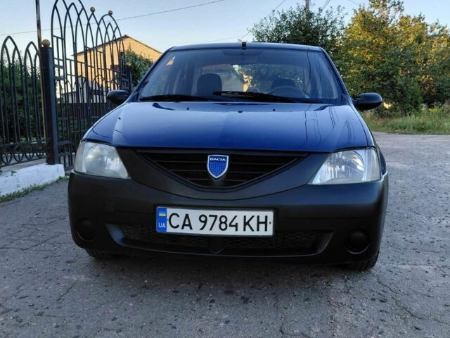 Синий Дачия Логан, объемом двигателя 1.4 л и пробегом 210 тыс. км за 2352 $, фото 1 на Automoto.ua