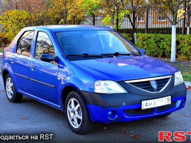 Синий Дачия Логан, объемом двигателя 1.4 л и пробегом 186 тыс. км за 2400 $, фото 1 на Automoto.ua