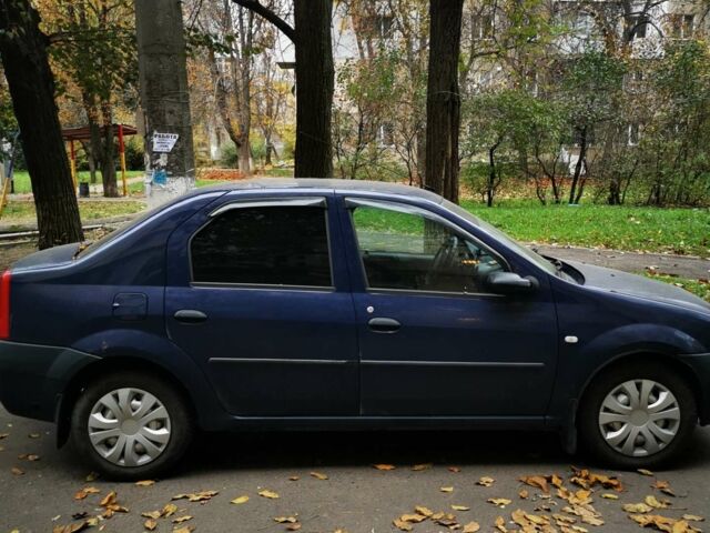 Синий Дачия Логан, объемом двигателя 1.39 л и пробегом 210 тыс. км за 3300 $, фото 1 на Automoto.ua