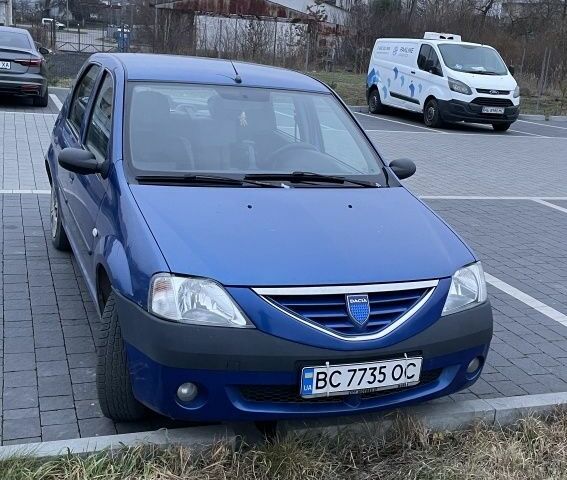 Синий Дачия Логан, объемом двигателя 1.6 л и пробегом 272 тыс. км за 2900 $, фото 1 на Automoto.ua