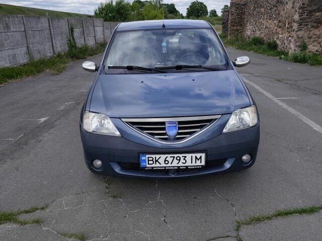 Синий Дачия Логан, объемом двигателя 1.6 л и пробегом 118 тыс. км за 4400 $, фото 1 на Automoto.ua