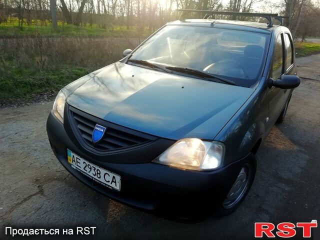 Синий Дачия Логан, объемом двигателя 1.4 л и пробегом 216 тыс. км за 3300 $, фото 1 на Automoto.ua