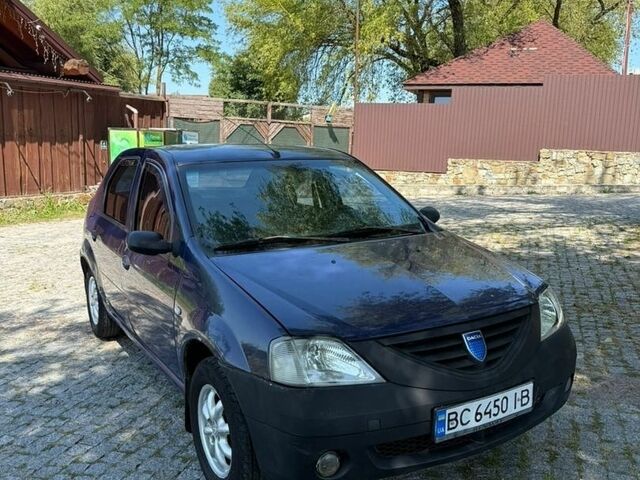 Синий Дачия Логан, объемом двигателя 1.4 л и пробегом 400 тыс. км за 1750 $, фото 1 на Automoto.ua