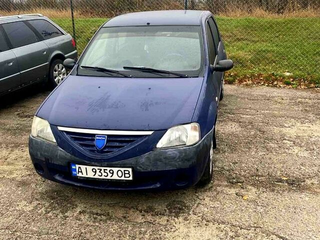 Синий Дачия Логан, объемом двигателя 1.6 л и пробегом 250 тыс. км за 2700 $, фото 1 на Automoto.ua