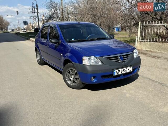 Синий Дачия Логан, объемом двигателя 1.39 л и пробегом 90 тыс. км за 4300 $, фото 1 на Automoto.ua
