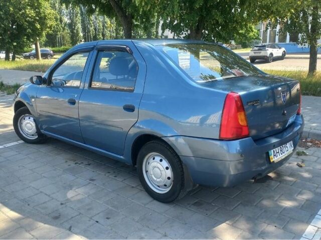 Синий Дачия Логан, объемом двигателя 1.4 л и пробегом 110 тыс. км за 3800 $, фото 1 на Automoto.ua