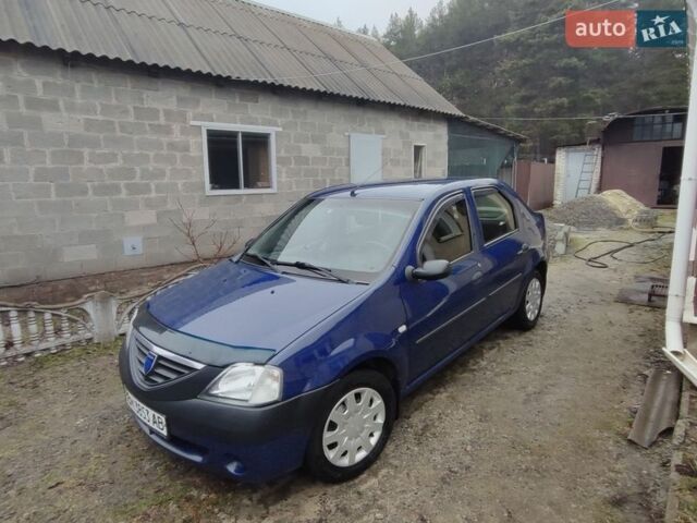 Синий Дачия Логан, объемом двигателя 1.46 л и пробегом 302 тыс. км за 4250 $, фото 1 на Automoto.ua