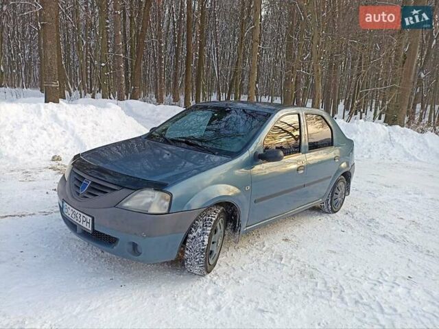 Синий Дачия Логан, объемом двигателя 1.4 л и пробегом 260 тыс. км за 2300 $, фото 1 на Automoto.ua