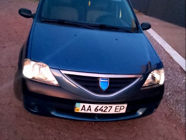 Синій Дачія Logan, об'ємом двигуна 1.6 л та пробігом 340 тис. км за 3500 $, фото 1 на Automoto.ua