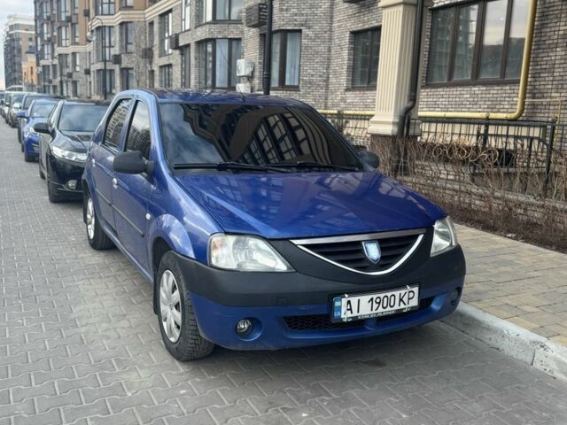 Синий Дачия Логан, объемом двигателя 1.6 л и пробегом 298 тыс. км за 2350 $, фото 1 на Automoto.ua