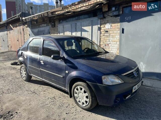 Синий Дачия Логан, объемом двигателя 1.39 л и пробегом 587 тыс. км за 1200 $, фото 1 на Automoto.ua