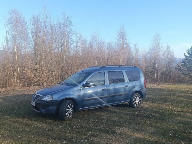 Синий Дачия Логан, объемом двигателя 1.6 л и пробегом 286 тыс. км за 3400 $, фото 1 на Automoto.ua