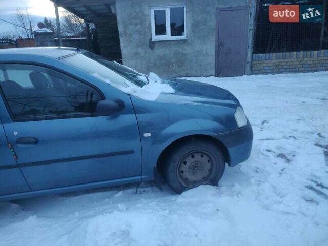 Синий Дачия Логан, объемом двигателя 1.4 л и пробегом 172 тыс. км за 3535 $, фото 1 на Automoto.ua